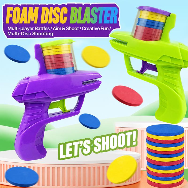 Party Games Kid Friendly - Schaumstoff-Scheibenblaster-Spielzeug Umweltfreundliches Geruchloses Kinderspielzeug Geeignet für