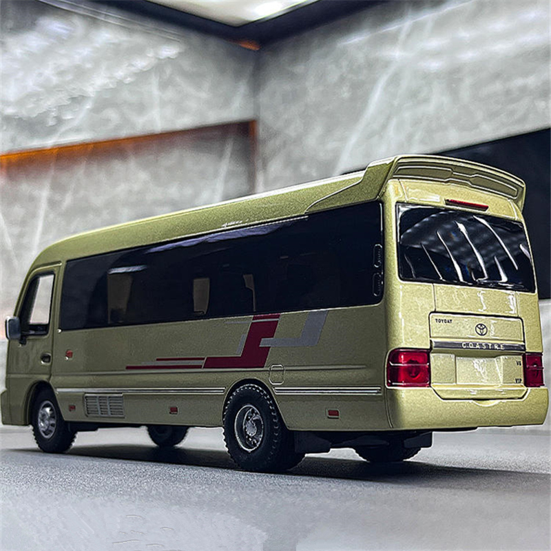 Party Games Bus - 1:32 Coaster Legierungsbus Modellauto aus Metall,