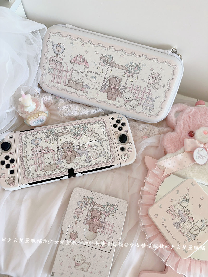 Party Games Good - Girls Dream Switch Schutzhülle Split-Typ für