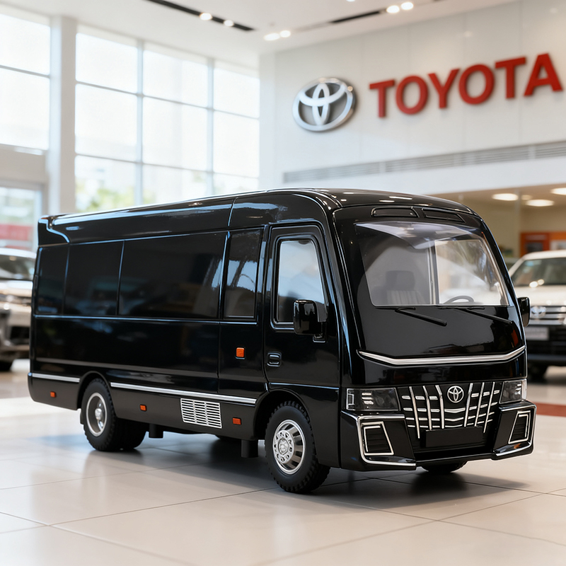 Party Games Bus - 1:33 Toyota Coaster BUS Legierung Modell