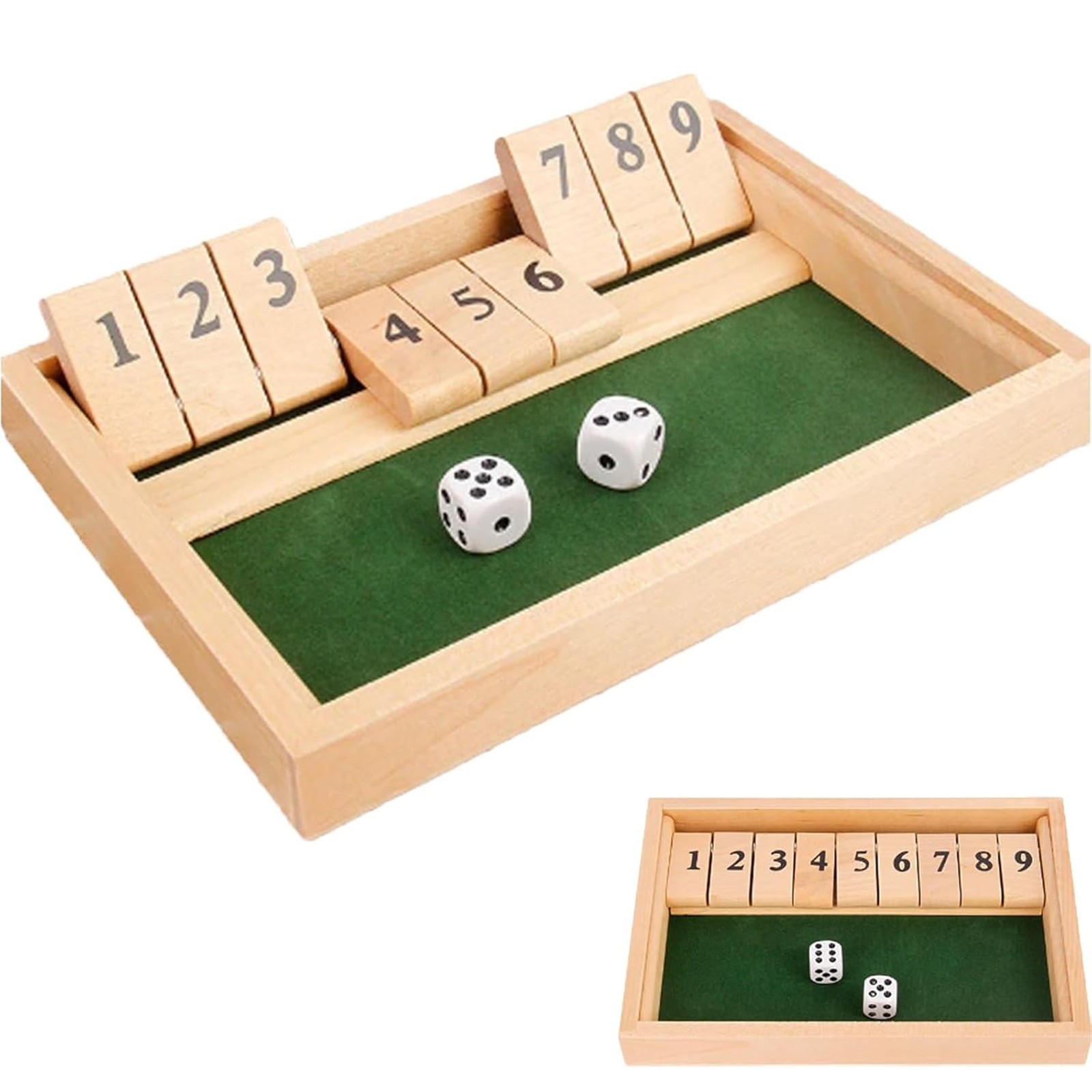 Close The Box Würfelbrett 2-4  – Party Games For 3 People Bewertung und Preis