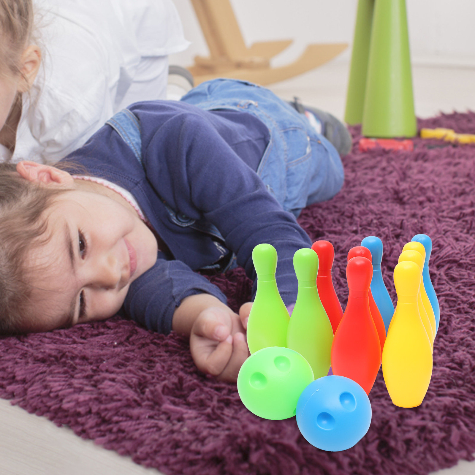 10-teiliges Mini-Bowling-Set f – Party Games Kid Friendly Bewertung und Preis