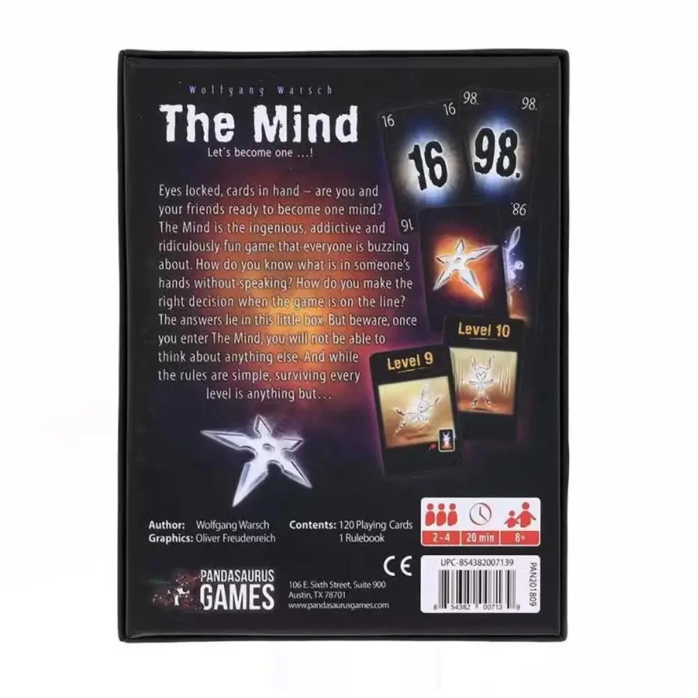 NEU The Mind Kartenspiel Party – Party Games Groups Bewertung und Preis