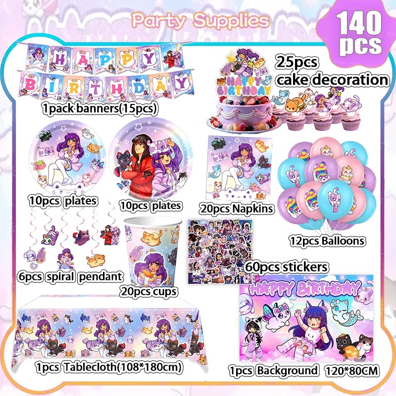 Aphmau Geburtstagsdekoration R – Party Games Good Bewertung und Preis