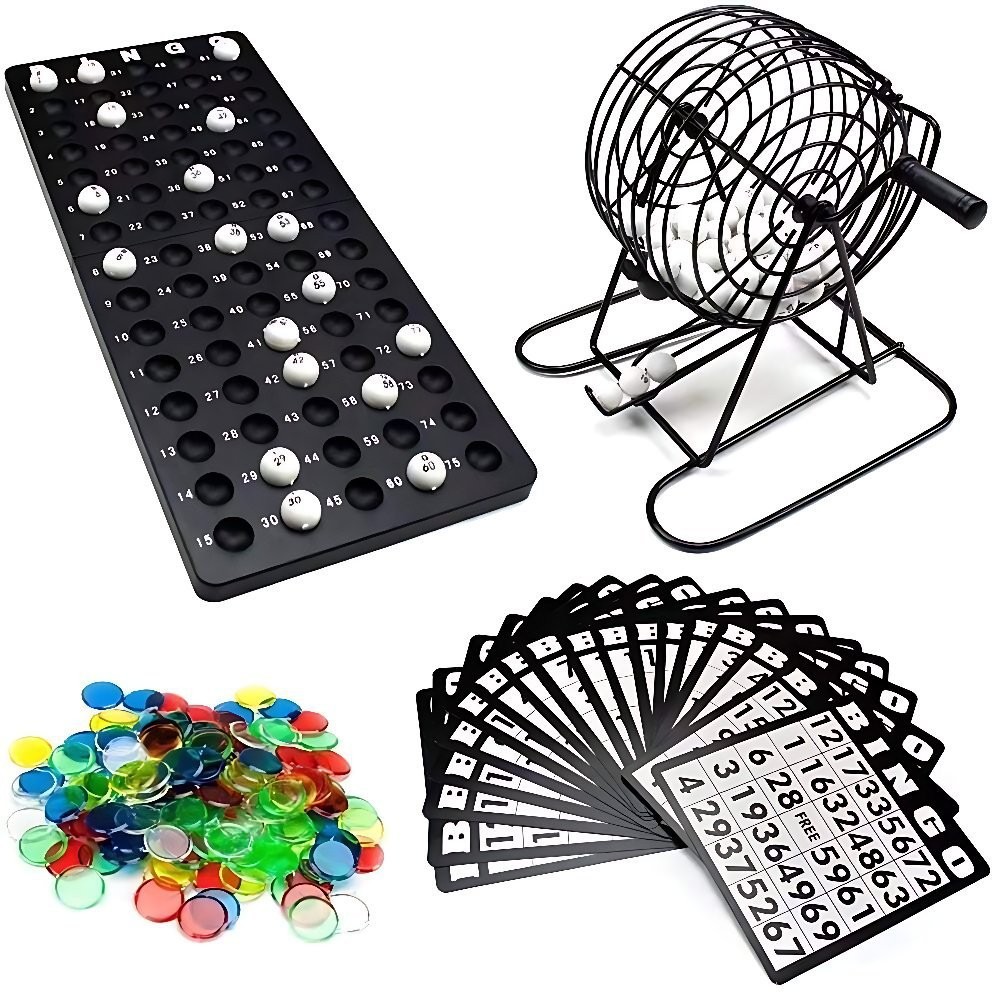 Stahl-Bingo-Spielkäfig-Set, Bi – Party Games For Adults Large Group Bewertung und Preis