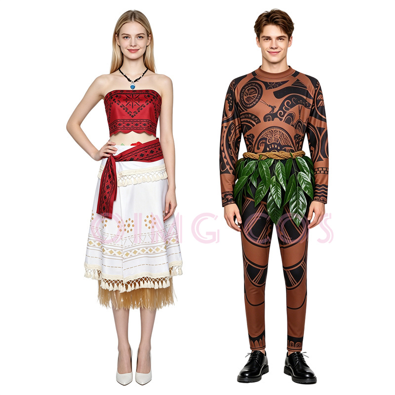 Moanaa Maui ‌ i Cosplay-Kostüm – Party Games Groups Bewertung und Preis