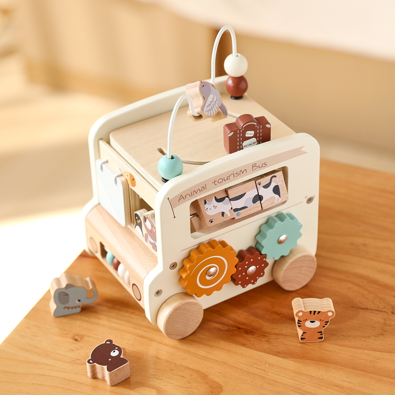 Montessori Holzspielzeug für K – Party Games Bus Bewertung und Preis