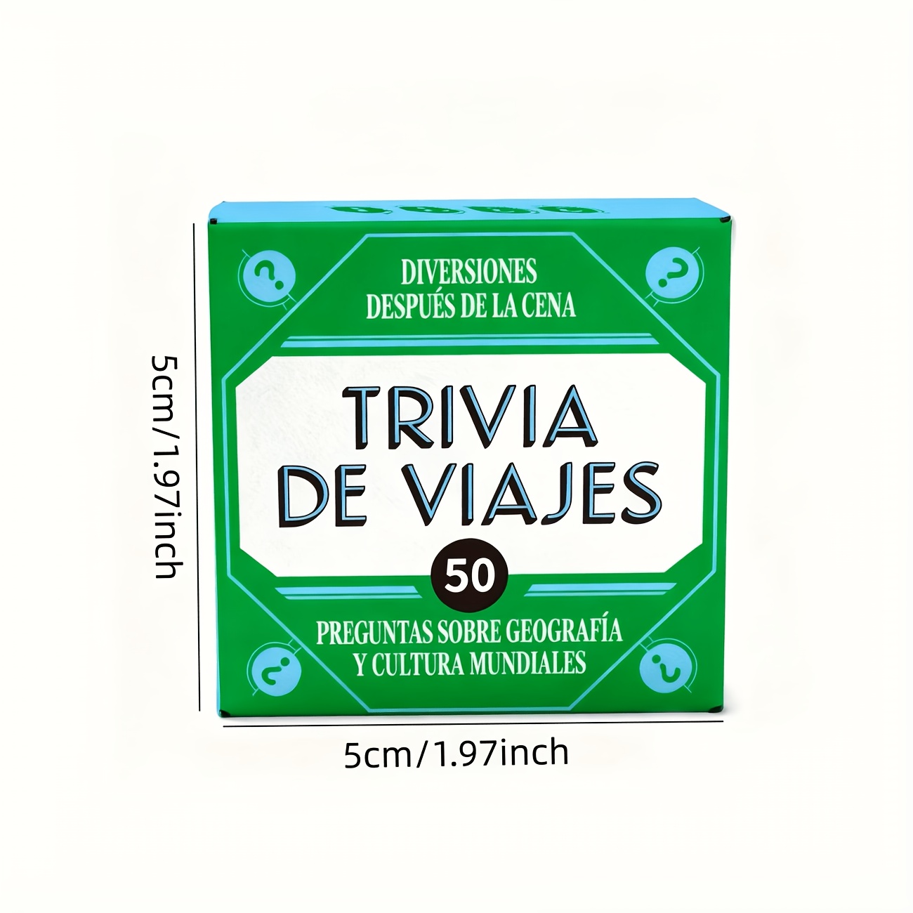 Spanisches Reise-Trivia-Karten – Party Games Quiz Questions Bewertung und Preis