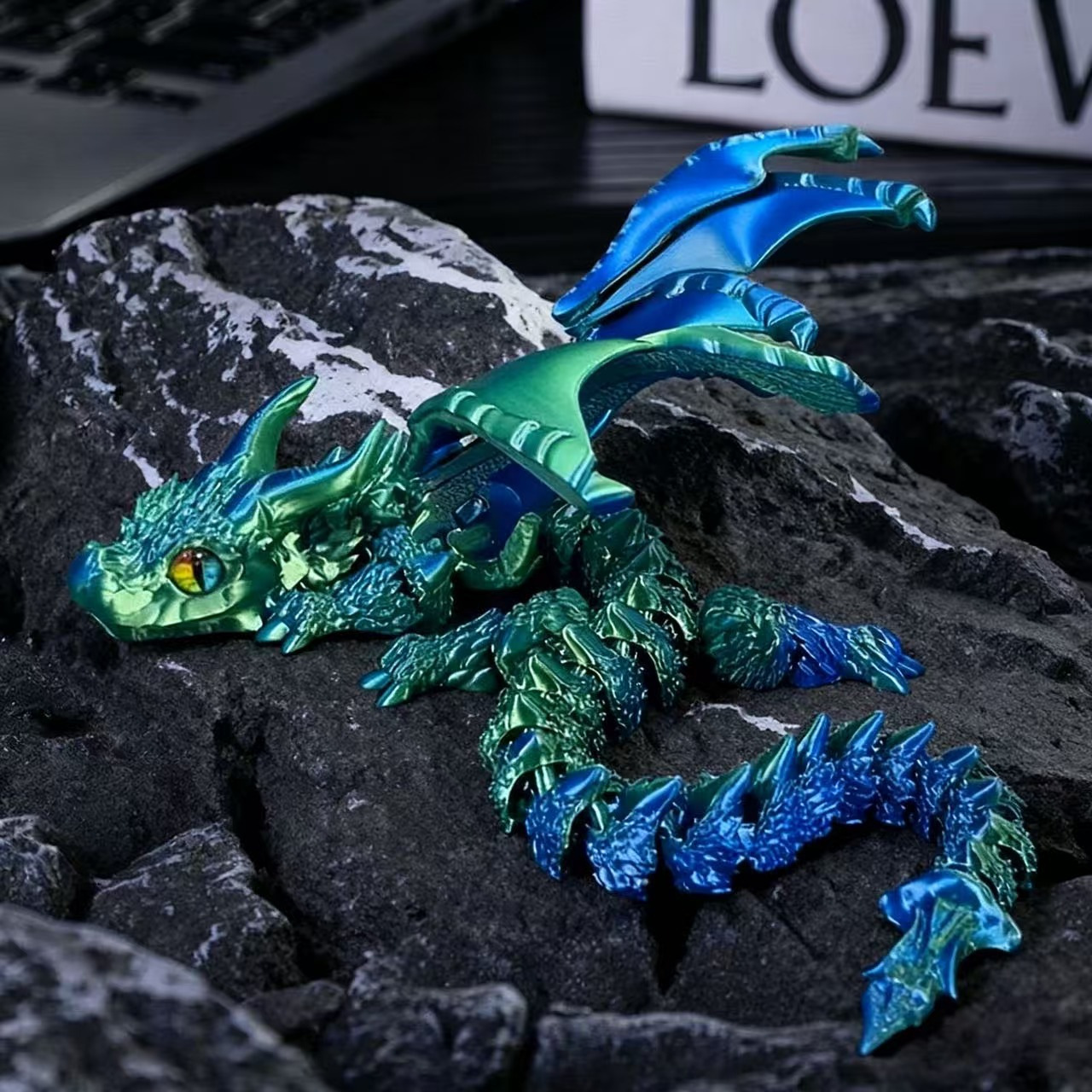 3D-gedruckter Wyvern-Drache mi – Party Games Ideas Bewertung und Preis