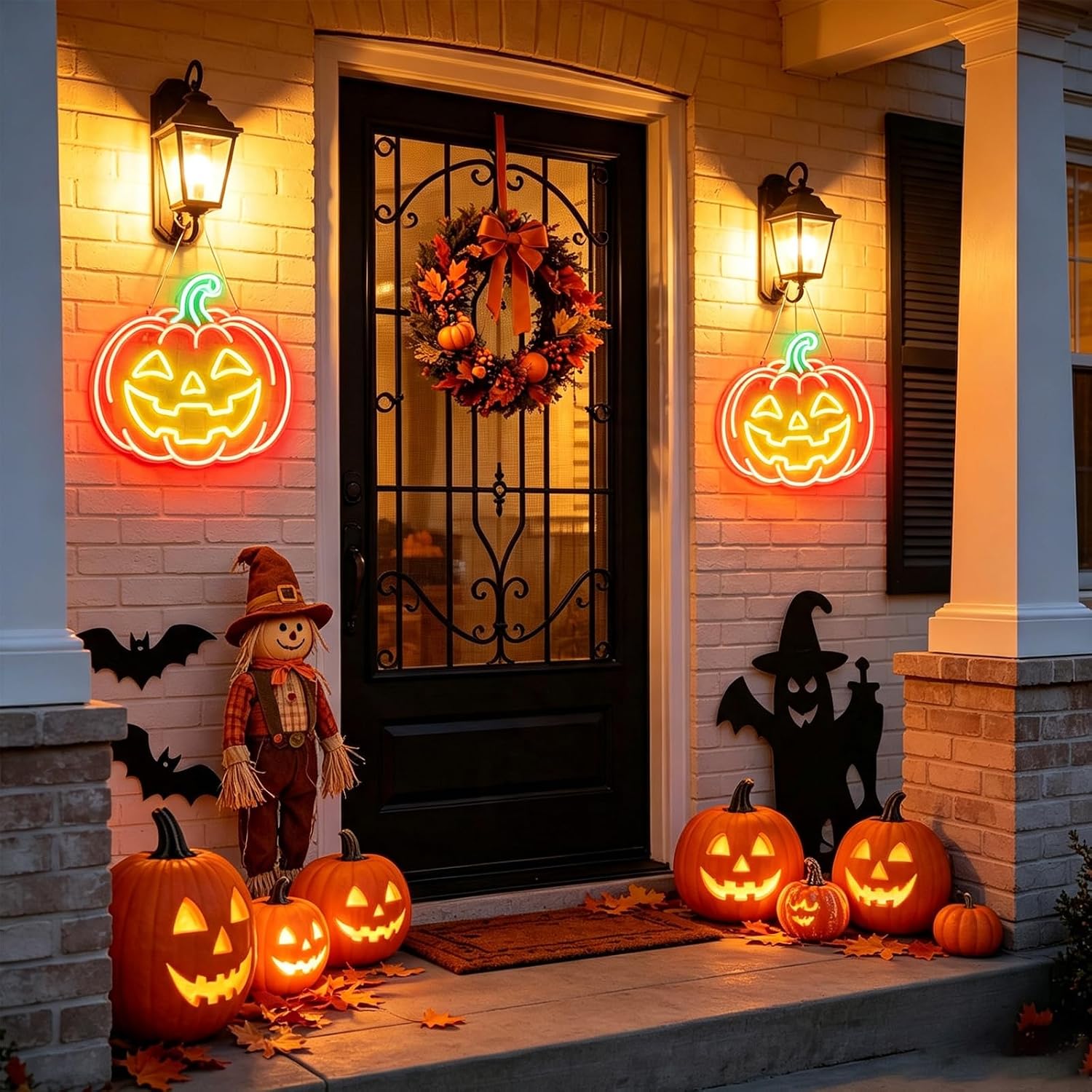 Kürbis-Jack-O'-Lantern-Neonsch – Party Games Jack Bewertung und Preis