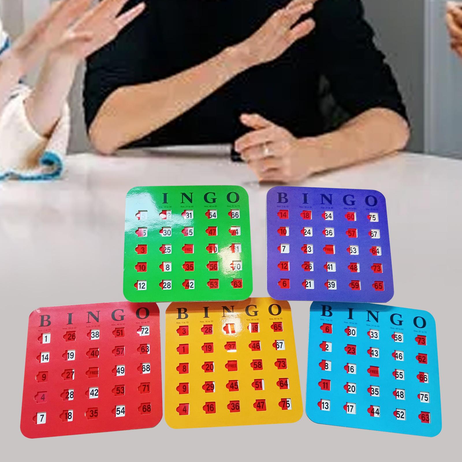 5-teilige Bingo-Karton mit gro – Party Games For Adults Large Group Bewertung und Preis