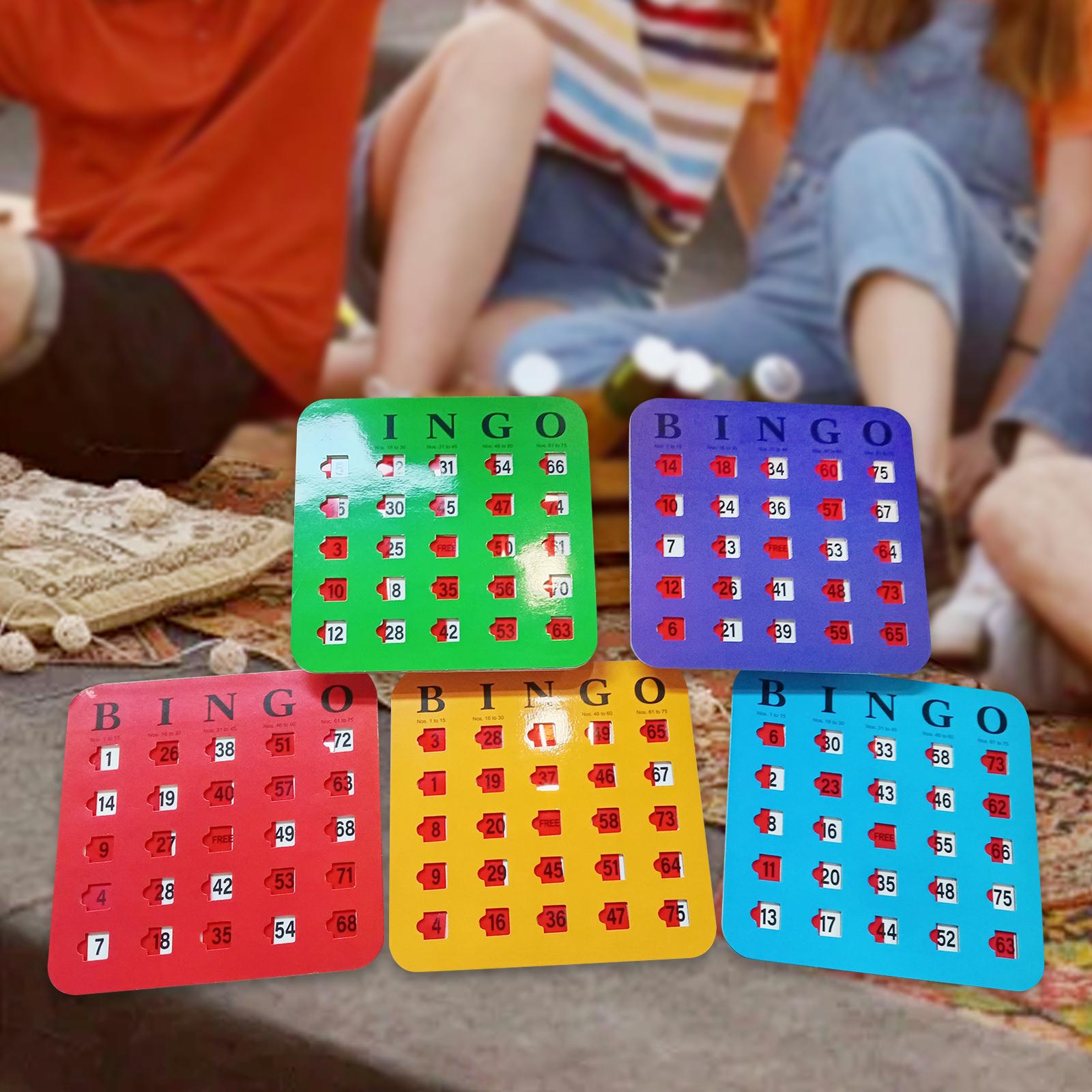 5-teilige Bingo-Karton mit gro – Party Games For Adults Large Group Bewertung und Preis