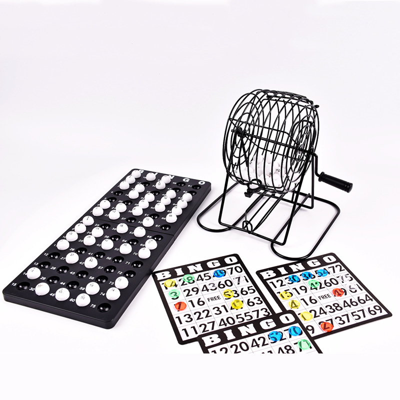 Bingo-Lotterie-Maschine, Stahl – Party Games For Adults Large Group Bewertung und Preis