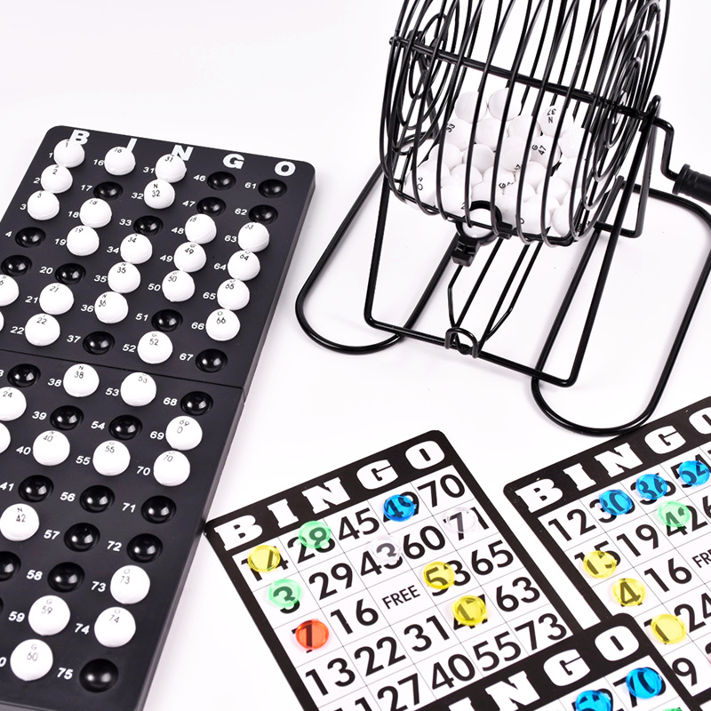 Bingo-Lotterie-Maschine, Stahl – Party Games For Adults Large Group Bewertung und Preis