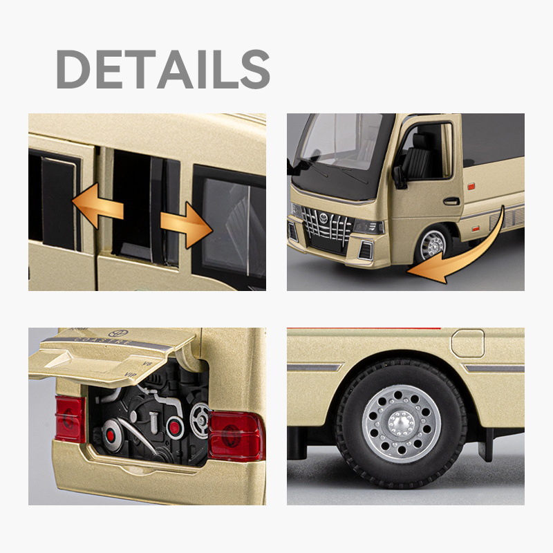 1:33 Toyota Coaster BUS Legier – Party Games Bus Bewertung und Preis