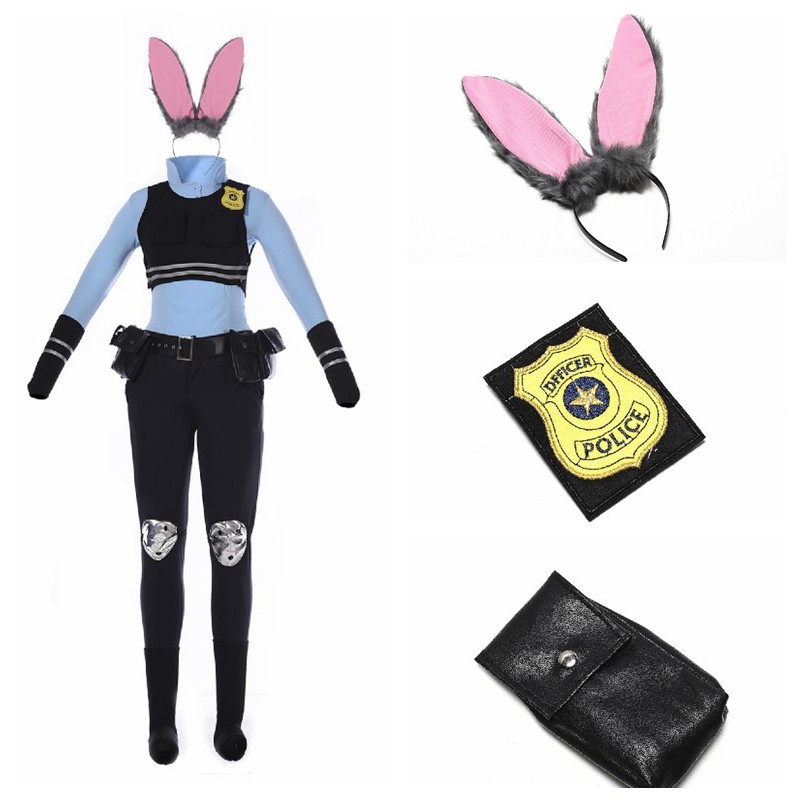 Judy Hopps Cosplay Kostüm für  – Zootopia Party Games Bewertung und Preis